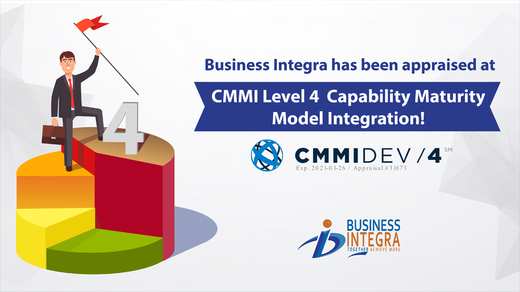 BI appraised at CMMI Level 4 Maturity for Development