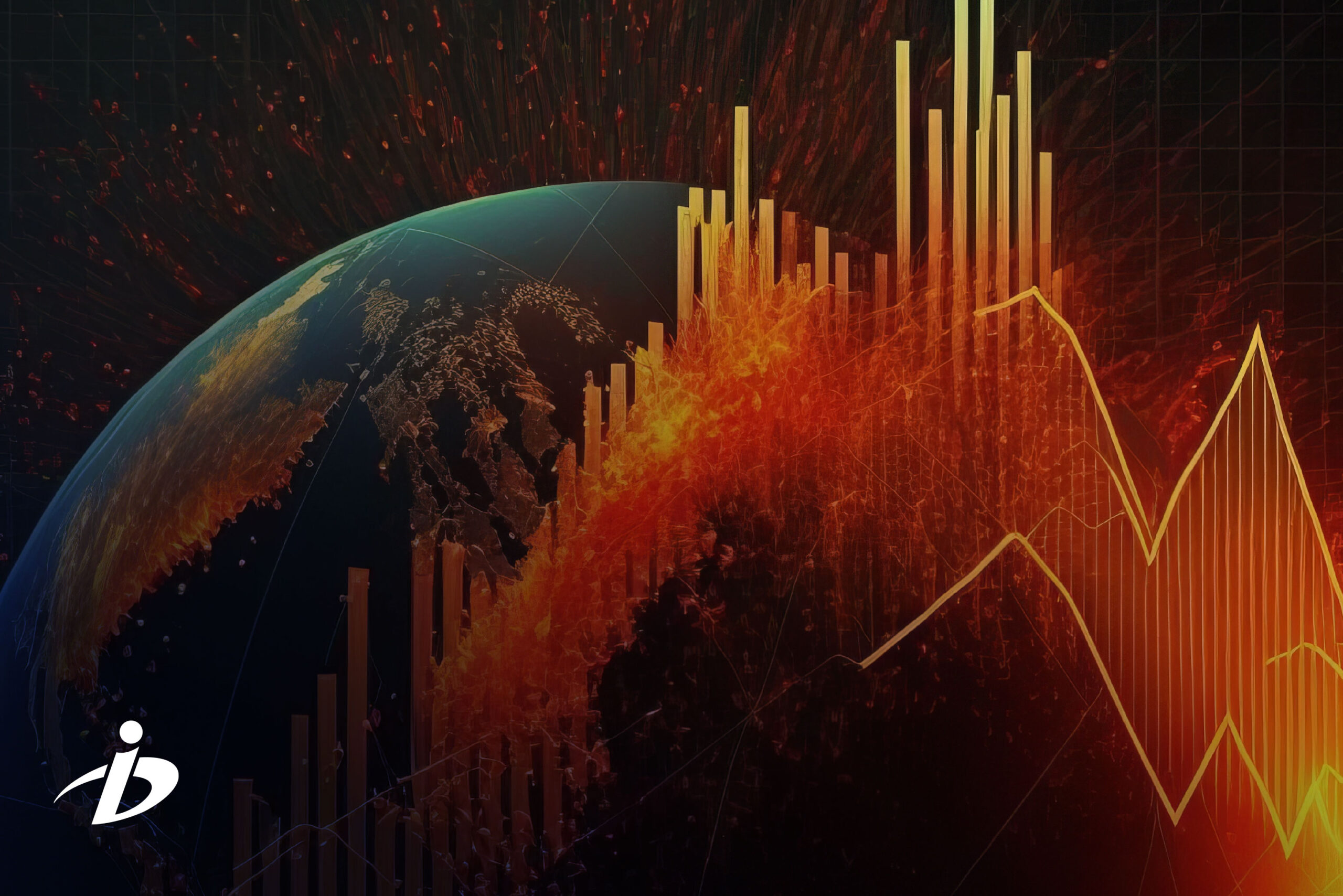 global warming concept image with BI logo (news)