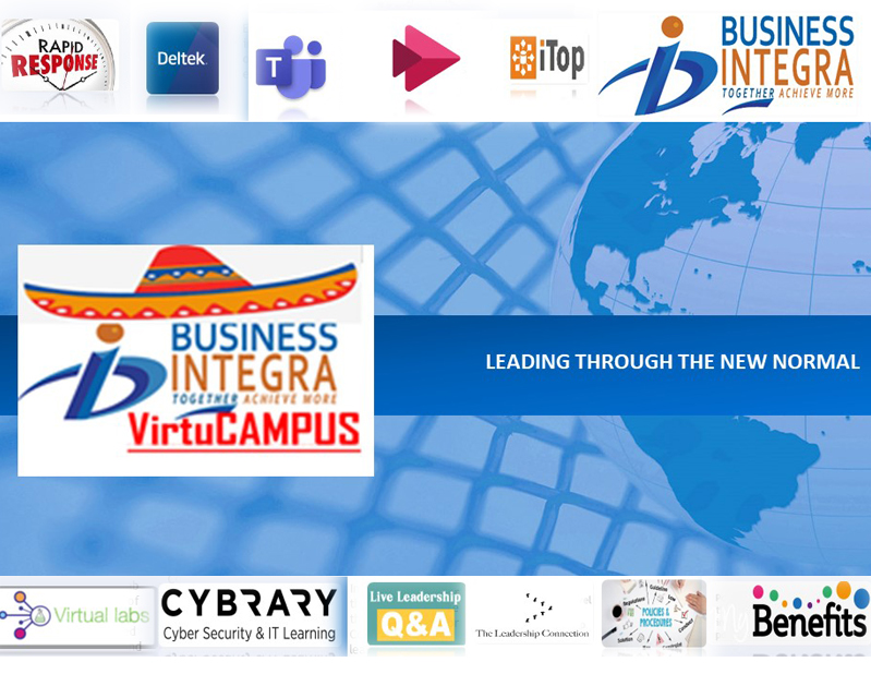 Virtucampus intranet portal - pic of logos related to tools